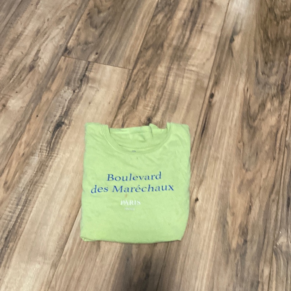 Mint Green Graphic Relaxed Tee